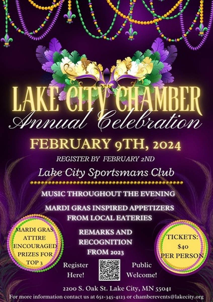 2024 Lake City Chamber Annual Meeting & Celebration Feb 9, 2024